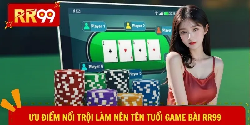 Ưu điểm nổi trội làm nên tên tuổi game bài RR99